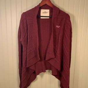 Maroon Shrug Sweater